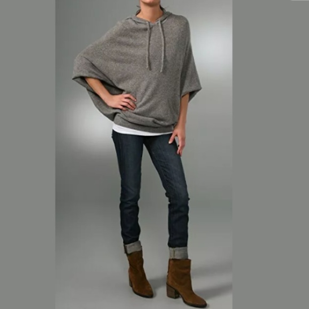 Vince Jumbo Pullover Cashmere Hoodie